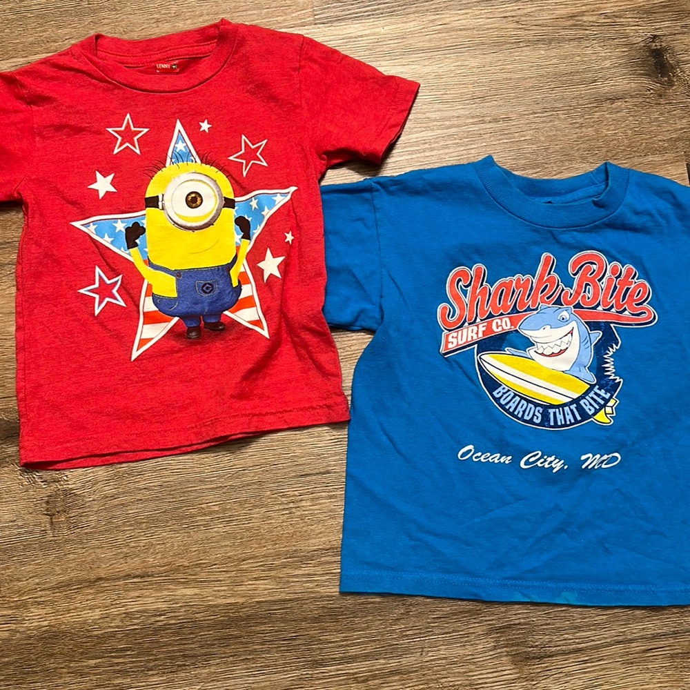 Despicable Me 2T tshirt | shark shirt